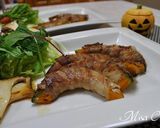 かぼちゃの豚ばら肉巻き巻き作り方5写真