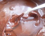 *濃厚チョコレートマーブル。湯種*作り方3写真