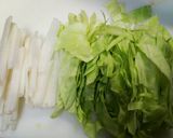 キャベツ・大根と塩こんぶの浅漬物作り方1写真