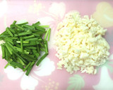 蓮根と生姜をきかせた☆白い麻婆豆腐作り方1写真