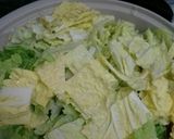 白菜ときのこたっぷり鍋作り方6写真