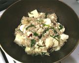 蓮根と生姜をきかせた☆白い麻婆豆腐作り方7写真
