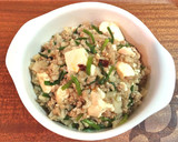 蓮根と生姜をきかせた☆白い麻婆豆腐作り方8写真