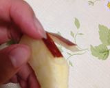 お弁当や子供に♡うさぎりんご♡作り方4写真