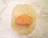 キャラ弁*ロールパンナおにぎり作り方1写真