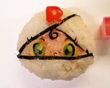 キャラ弁*あかちゃんまんおにぎり作り方5写真