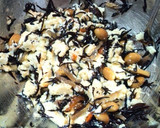 簡単すぎる！豆腐とひじきの巾着焼き作り方2写真