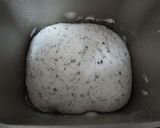 黒ゴマ入り田舎パン作り方1写真