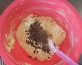 【バレンタイン】チョコチップバナナケーキ作り方4写真