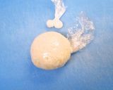 キャラ弁*バイキンマンおにぎり作り方1写真