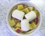 さつま芋♡マシュマロONココットカマン作り方4写真