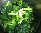 5分で、雪菜のパスタ作り方1写真