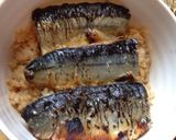 築地 秋 その6 北海道さんま塩焼き丼作り方3写真
