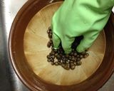 むかごバターご飯作り方1写真