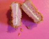 チーズinスパム揚げ♥︎作り方4写真
