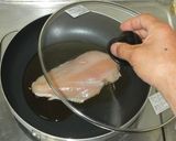 グリルドチキンのベーグルサンド作り方3写真