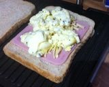 朝食に簡単満足スクランブルエッグパニーニ作り方4写真