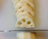 れんこん炒め〜油揚げおかか醤油を使用〜作り方1写真