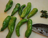 ししとうとさつま揚げの炒り煮作り方1写真