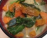 あったか☆胡麻豆乳スープ作り方3写真