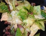 福岡びっくり亭風　キャベツたっぷり豚炒め作り方3写真