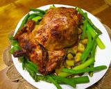我が家の鶏の丸焼き（ローストチキン）作り方16写真