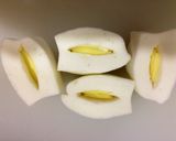 チーズ入りはんぺんのベーコン巻き作り方3写真