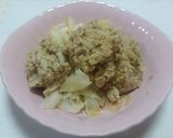 肉団子のキャベツ蒸し作り方6写真