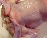 丸鶏ローストチキン＊ピラフ詰め＊作り方9写真