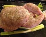 丸鶏ローストチキン＊ピラフ詰め＊作り方10写真