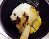 アサリの佃煮と卵の混ぜご飯作り方4写真