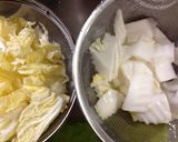 ふわふわ肉団子と白菜のスープ作り方1写真