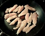 ❀✿チキンとアスパラのトマト炒め❀✿作り方2写真