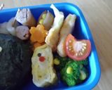 *セキセイインコの卵焼き☆キャラ弁*作り方3写真