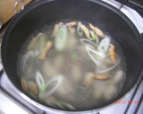 ササミと干し椎茸の中華スープ・みんと風作り方3写真