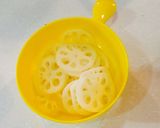 蓮根の白いきんぴら作り方1写真