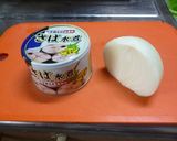 絶品簡単おつまみ・玉ねぎ&鯖水煮缶作り方1写真