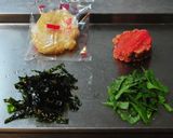 天然だしパックでつくる本格明太子茶漬け作り方2写真