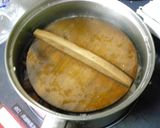 ことこと煮込んで牛筋の照焼カレー風作り方2写真