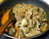 ことこと煮込んで牛筋の照焼カレー風作り方7写真