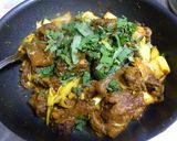 ことこと煮込んで牛筋の照焼カレー風作り方9写真