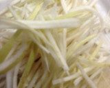 大根の皮のきんぴら作り方1写真