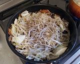 家の野菜炒め、熱々で！作り方6写真