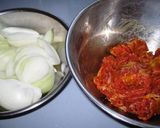 大葉にんにく醤油☆スピードビーフカレー作り方1写真