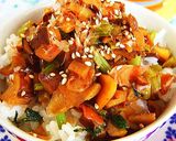 簡単！あまり野菜と揚げ丼ぶり♥作り方6写真
