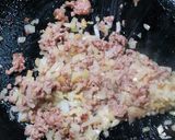 ゴーヤと挽き肉の炒め煮作り方2写真
