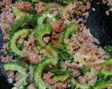 ゴーヤと挽き肉の炒め煮作り方3写真