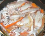 イカのカレー煮作り方5写真