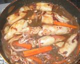 イカのカレー煮作り方6写真