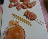 鶏肉と生姜の串揚げ作り方1写真